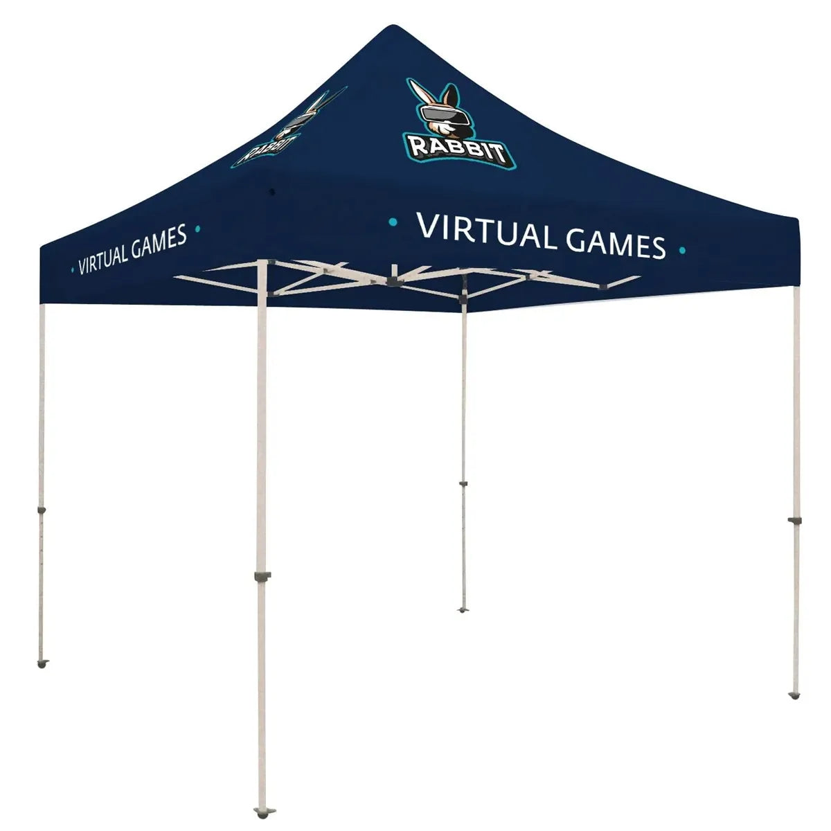 Custom 10 Foot Canopy Tent Kit — Four Logo Locations — supplier sample