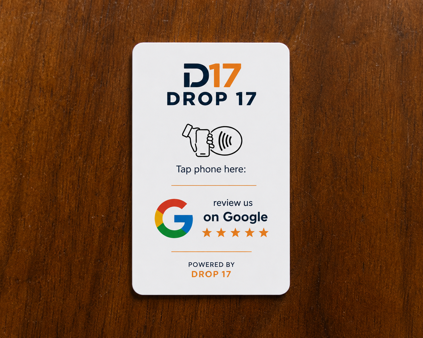 NFC Customer Engagement Card