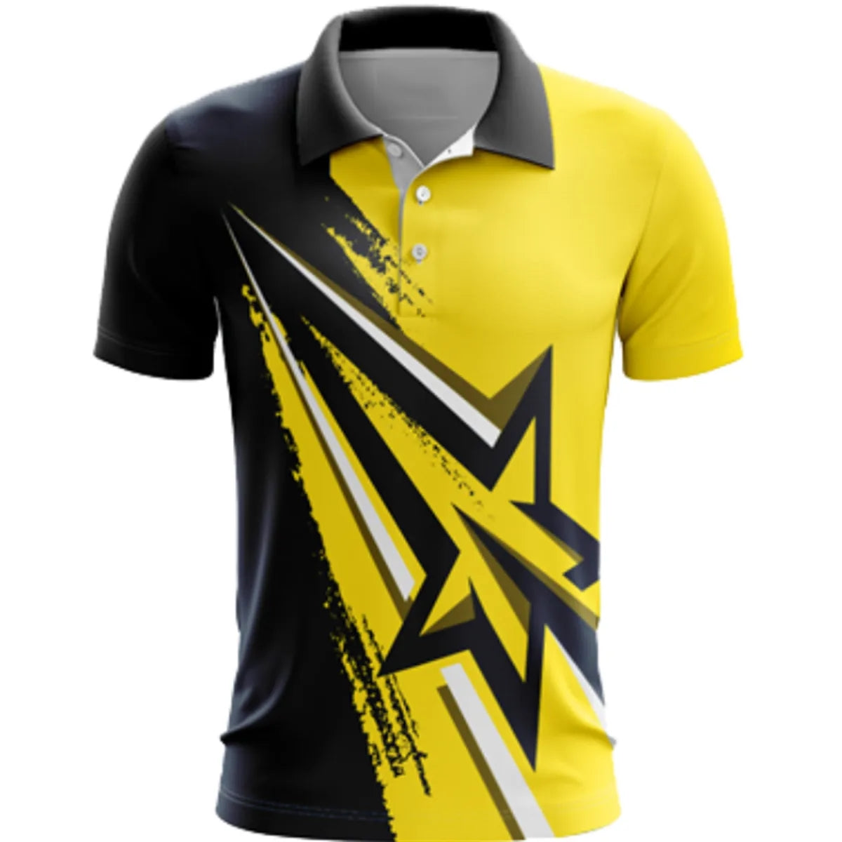 Custom sublimated premium polo supplier design example