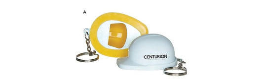 Custom Hard Hat Bottle Opener Keychain supplier sample