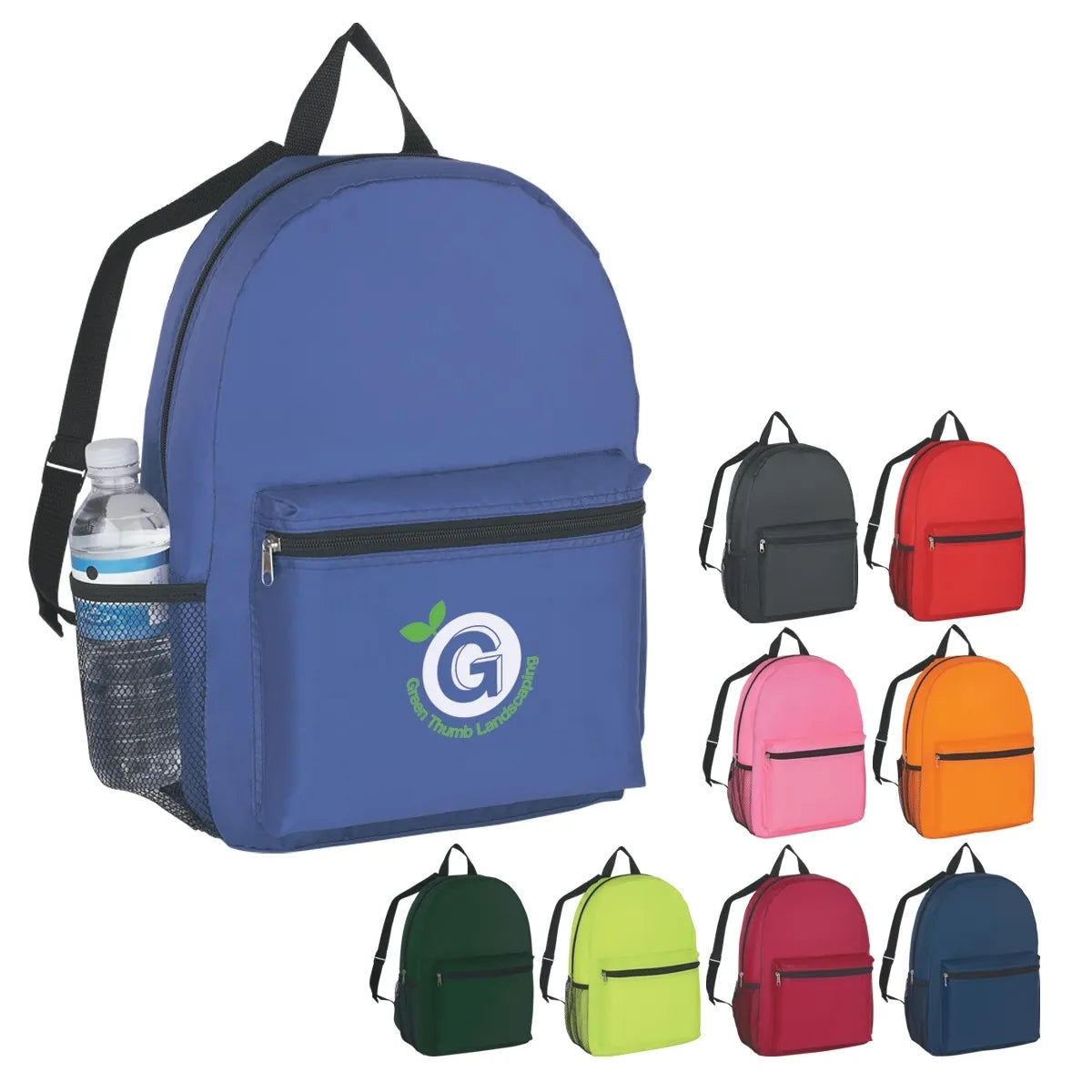 Custom Budget Backpack — supplier sample