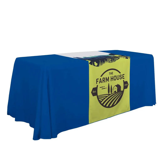 Custom Full-Color Table Runner — 28 by 80 Inches — supplier sample