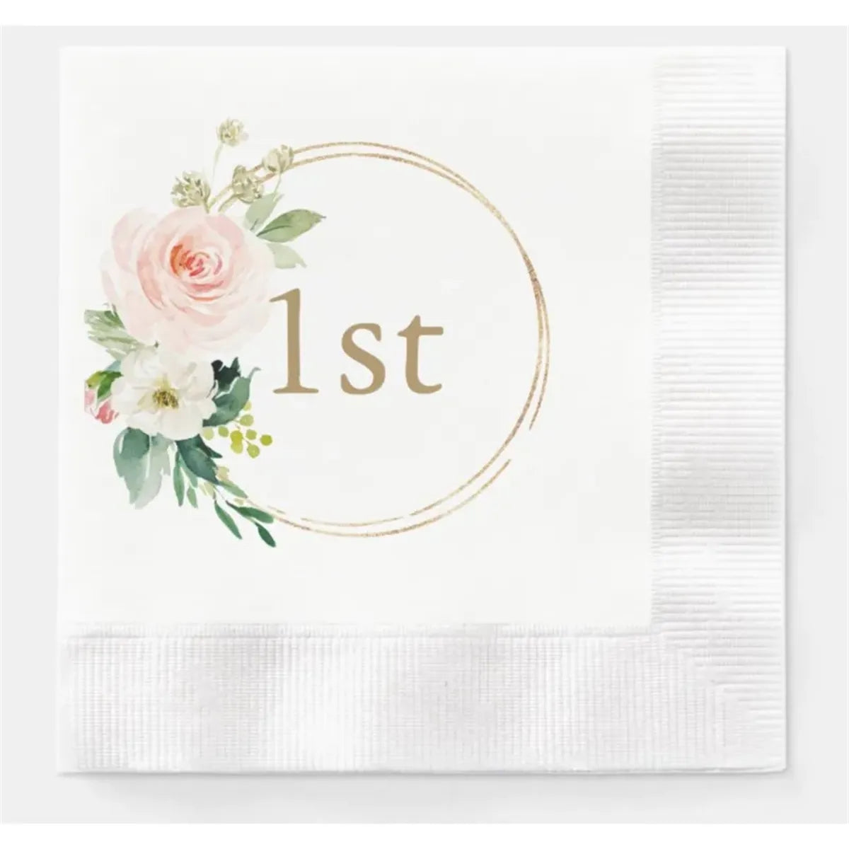 Custom Full-Color Beverage Napkins — 3 Ply — supplier sample