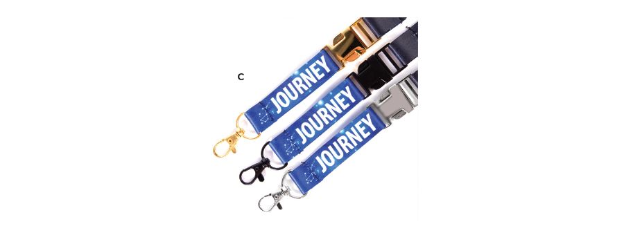 Custom Half Inch VIP Lanyards supplier sample
