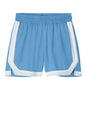 Carolina blue and white youth basketball shorts