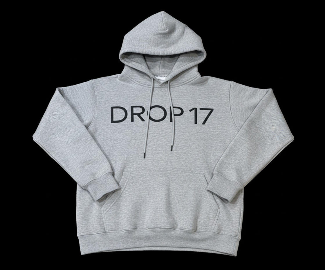 Drop 17 Orbit Core Hoodie - Grey