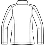 SanMar L317 undecorated back supplier view
